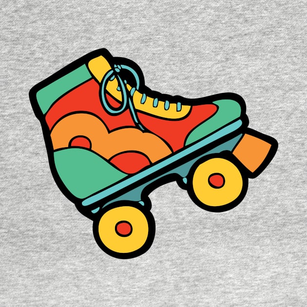 Retro Roller Skate by evannave